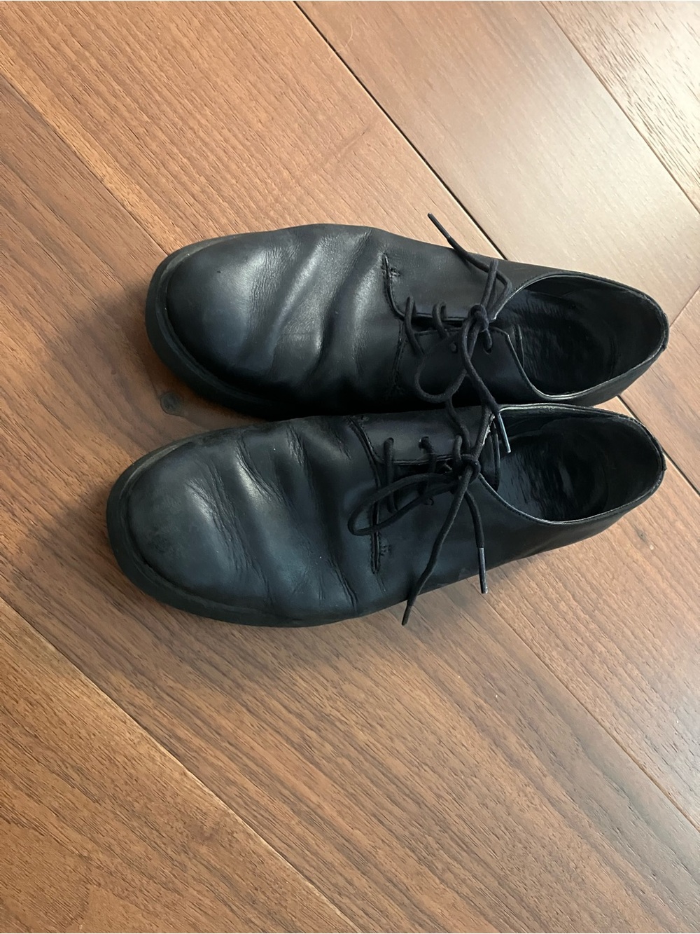 Camper Black Leather Derby’s circa 2021